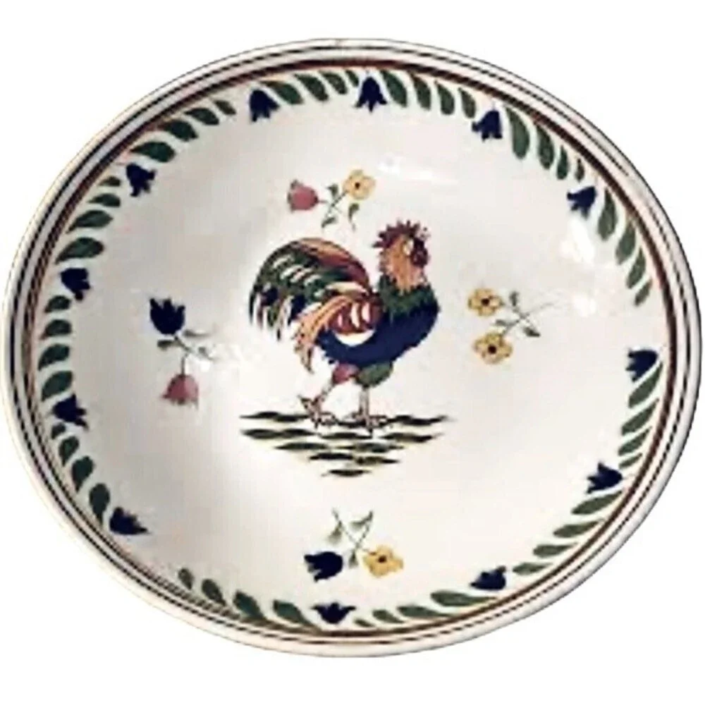 Williams Sonoma Large Rooster Pasta Serving Bowl‎